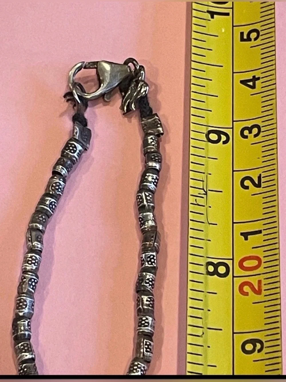 Sterling Silver & Meteorite Necklace #8350